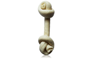 expanded  rawhide roundknot bone1004