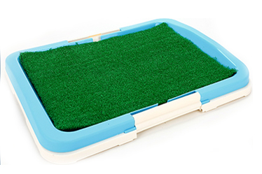 puppy pad holder with grass