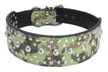 Stud leather pet collars leashes for medium large dog/pet supply