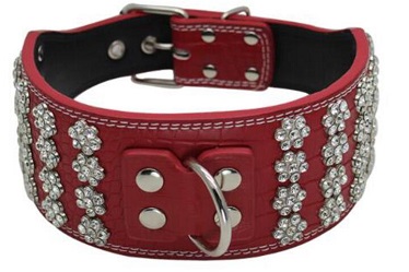 Elegant crystal dog collars for large dogs/pet products