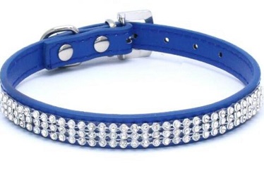 Classical leather bling bling dog cat collars/pet products