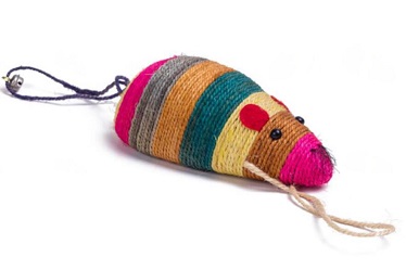 Sisal wrapped mouse cat toys product