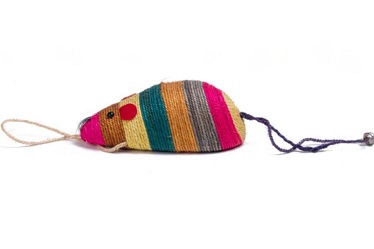 Sisal wrapped mouse cat toys product