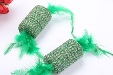 Color sisal wrapped cat toys products