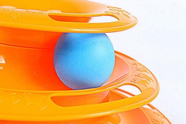 Three layer puzzle turntable cat toys