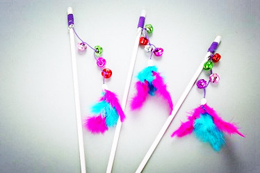 cat product/cat teaser feather toys