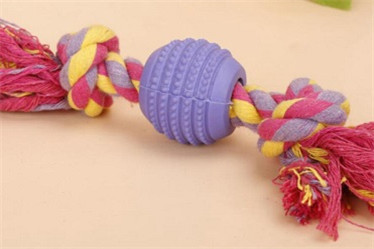 TPR toys with rope for pet toys/dog rope toys