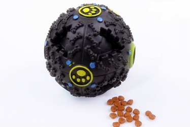 pet squeaky leakage of food toys ball/pet toys