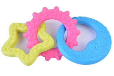 TPR Nontoxic interlink pet bite toys/dog products