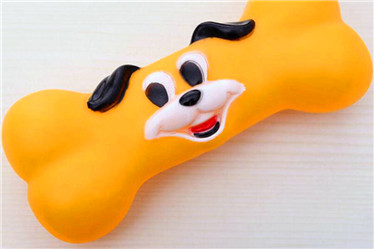 Lovely eyebrows pet bone toys/dog products