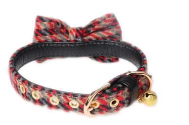 New design-bowknot comfort dog collars for small medium large pets/pet products