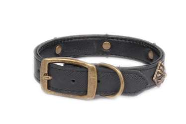 Heavy duty quality leather dog collars for medium large dog